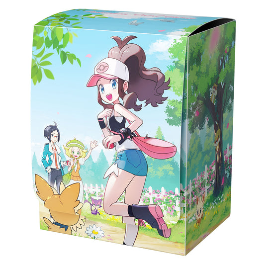 Pokémon Center Japan Exclusive Deck Box – Hilda & Tepig Spring Stroll