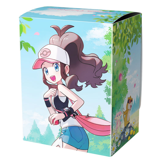 Pokémon Center Japan Exclusive Deck Box – Hilda & Tepig Spring Stroll