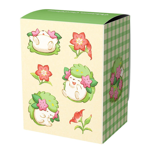 Pokemon Center Japan Exclusive Deck Box Shaymin Flower Bouquet Deck Box