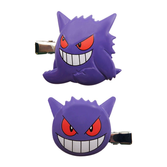 Pokémon Center Japan Exclusive Gengar Hair Clip Set – 2 Pieces