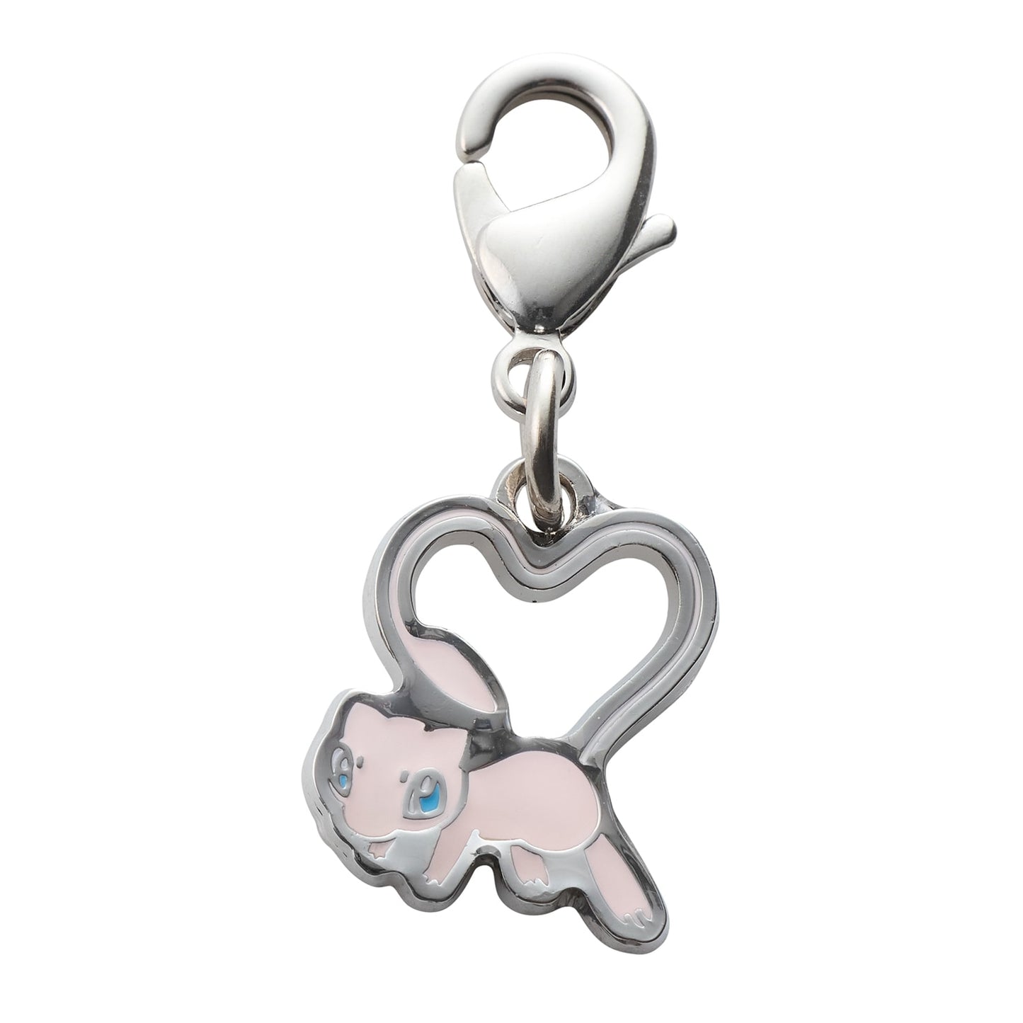 Pokémon Center Japan Exclusive Mew Heart Tail Metal Charm