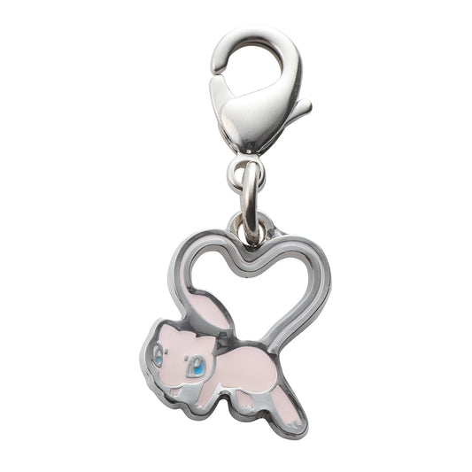 Pokémon Center Japan Exclusive Mew Heart Tail Metal Charm
