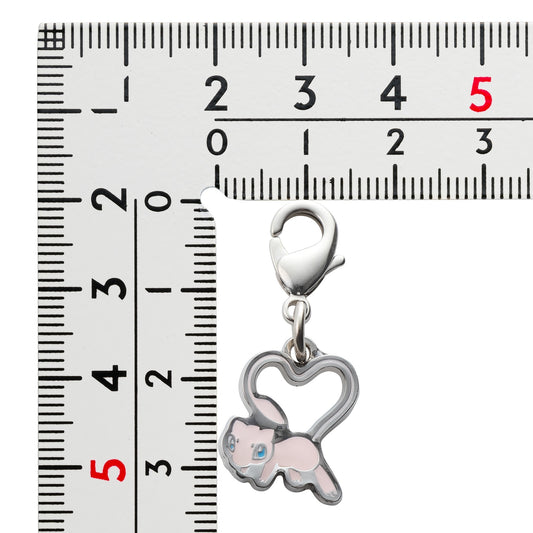 Pokémon Center Japan Exclusive Mew Heart Tail Metal Charm