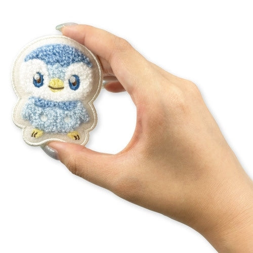 Pokémon Center Japan Exclusive Fluffy Piplup Chenille Pin Badge