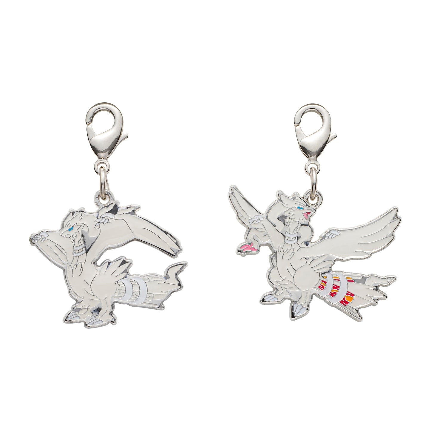 Pokémon Center Japan Exclusive Reshiram Metal Keychain Set