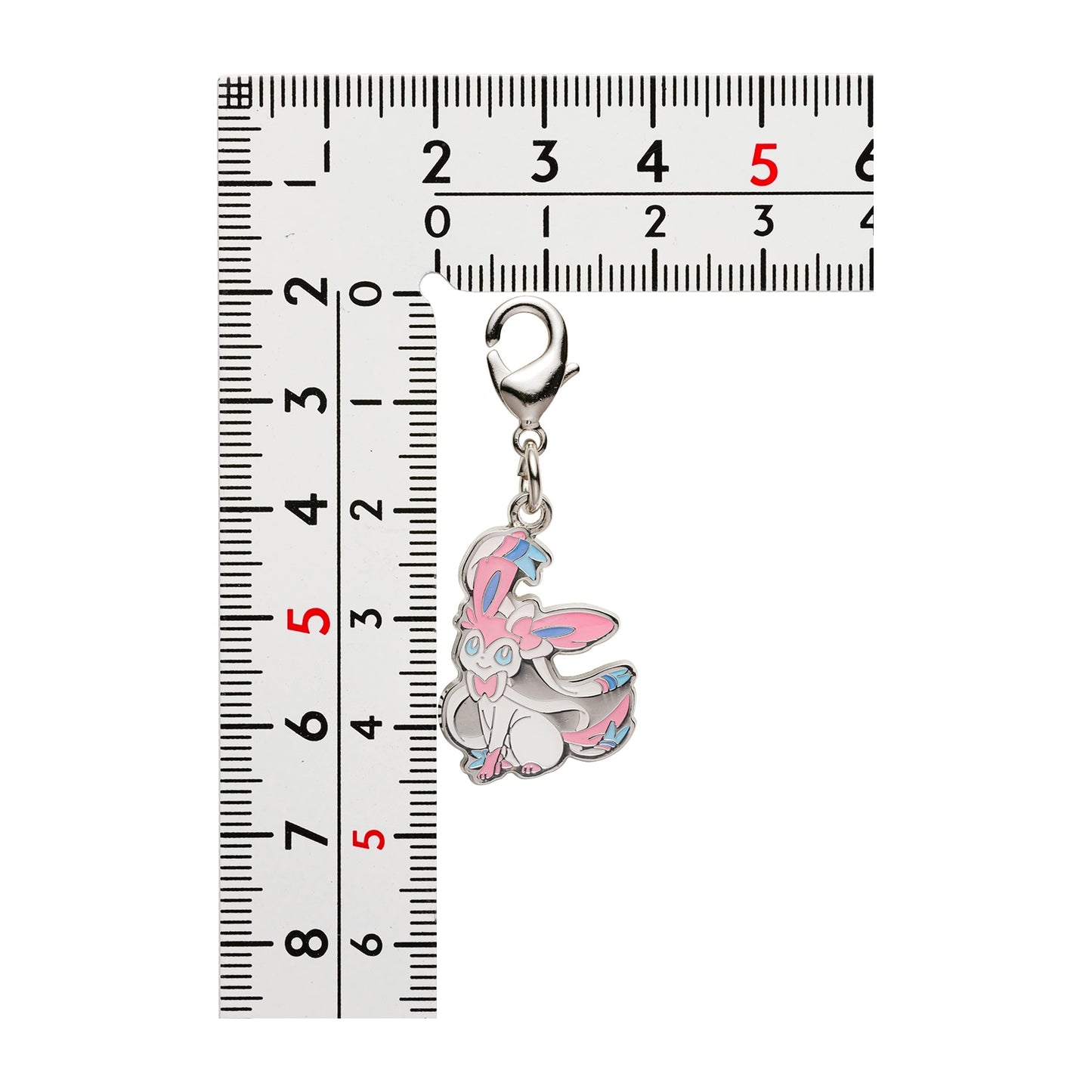 Pokémon Center Japan Exclusive Sylveon Metal Keychain Charm