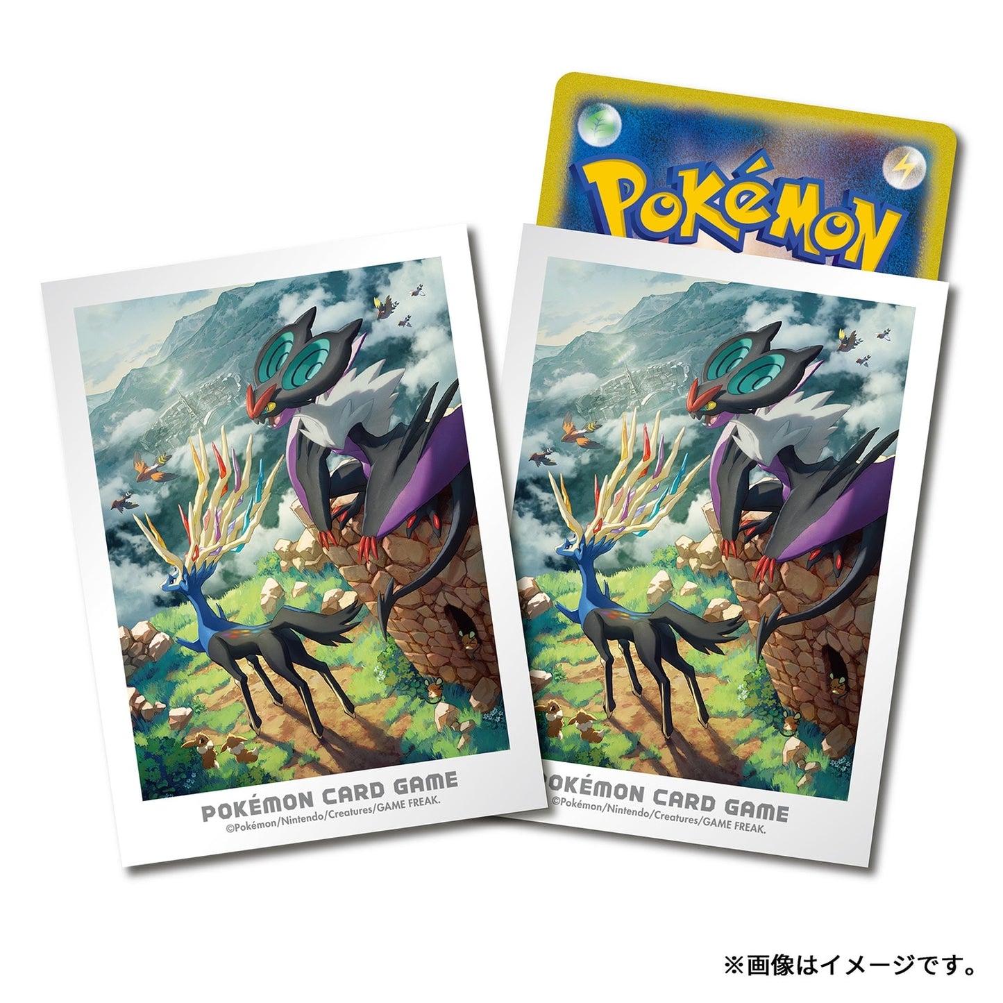Pokémon Center Japan Exclusive Kalos Adventures Card Sleeves