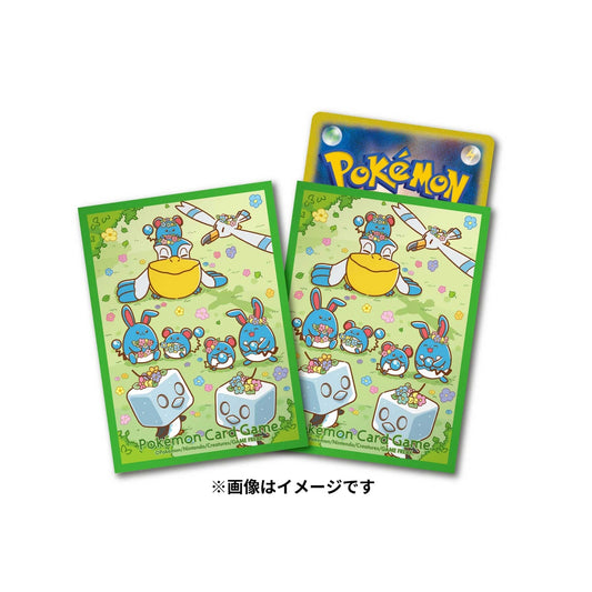Pokémon Center Japan Exclusive Deck Sleeves – Marill & Friends Flower Crown