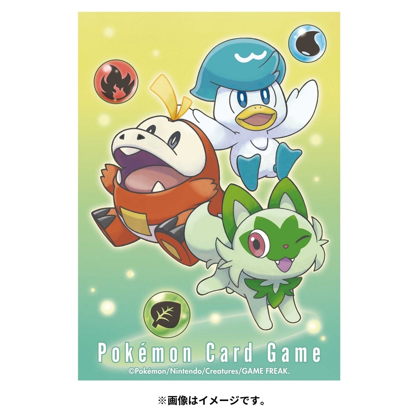 Pokémon Center Japan Exclusive Sprigatito, Fuecoco & Quaxly Card Sleeves