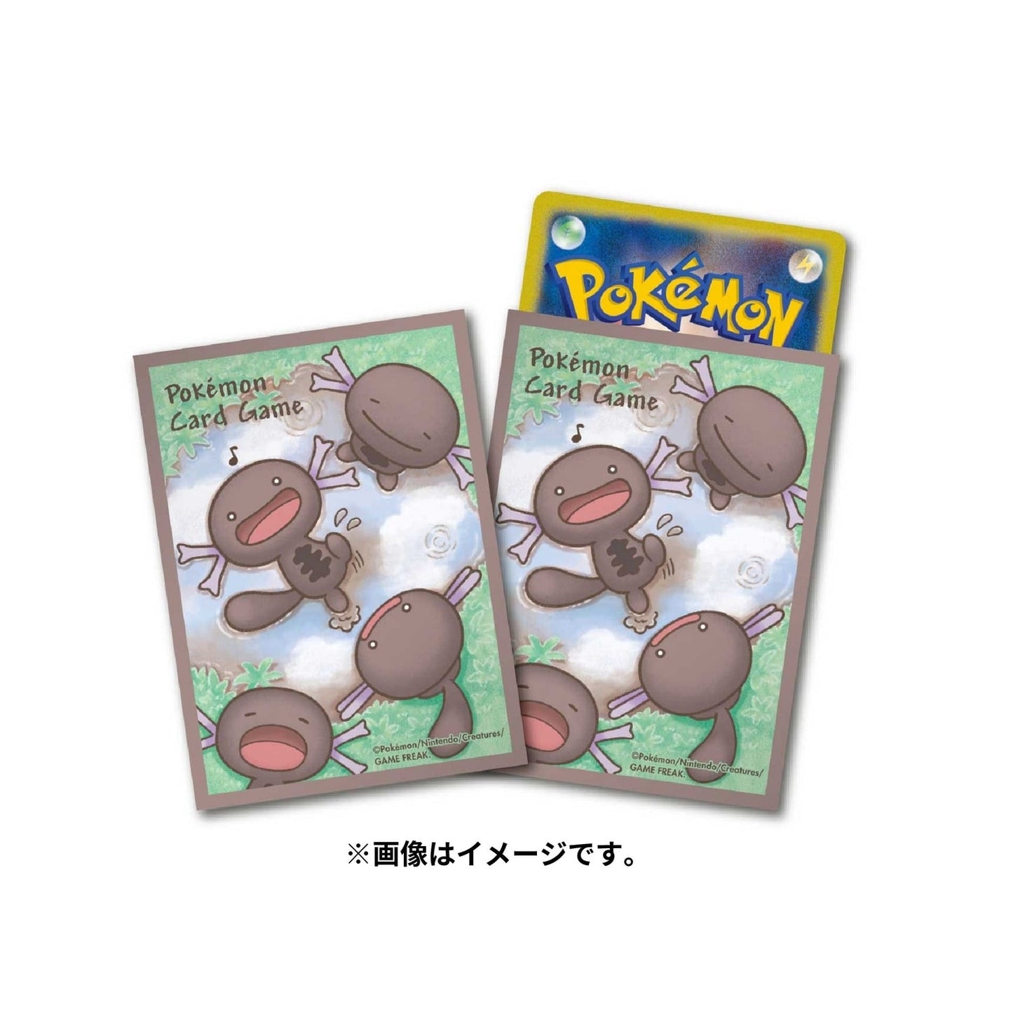 Pokémon Center Japan Exclusive Wooper Card Sleeves