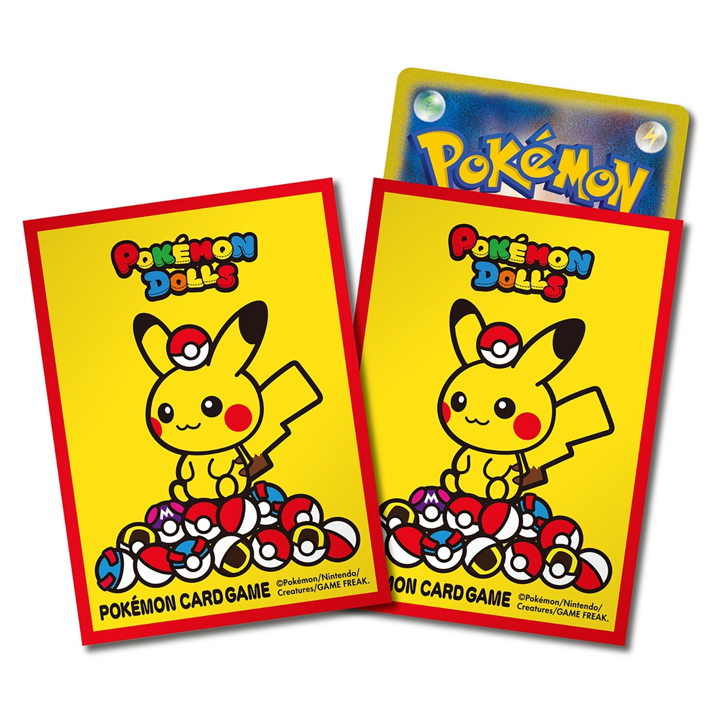 Pokémon Center Japan Exclusive Card Sleeves – Pokémon Dolls Pikachu