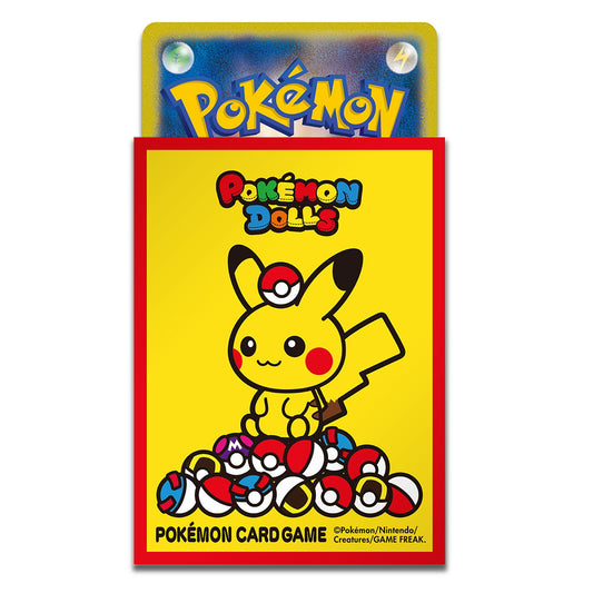 Pokémon Center Japan Exclusive Card Sleeves – Pokémon Dolls Pikachu