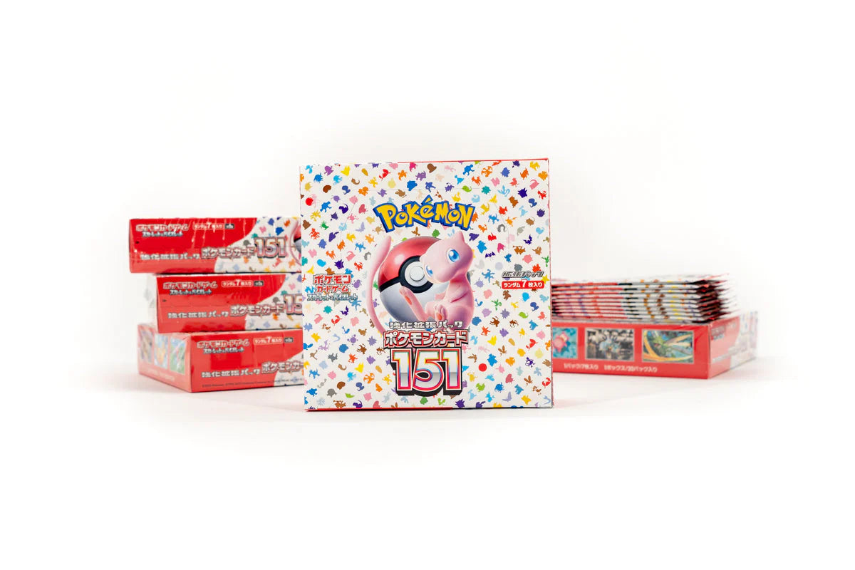 Pokemon Japanese SV2a Scarlet & Violet 151 Sealed Booster Box