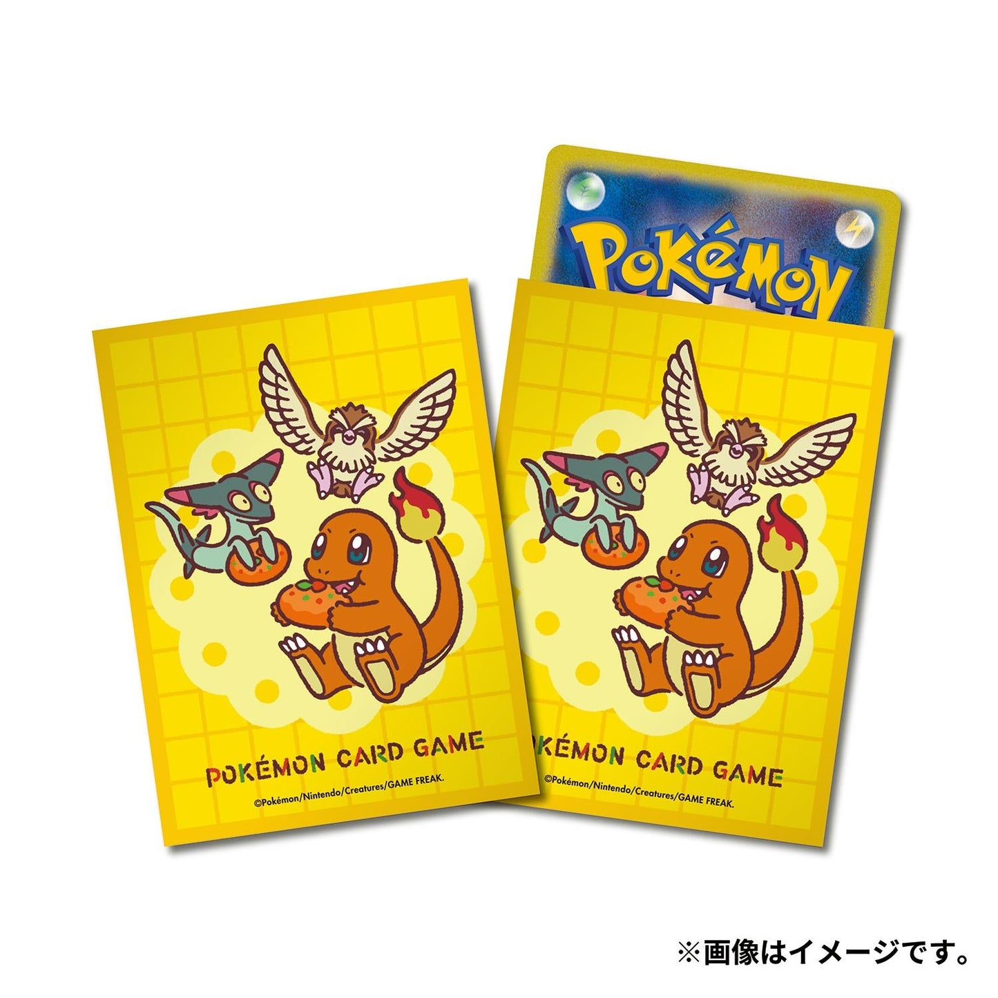Pokémon Center Japan Exclusive Card Sleeves – Charmander & Friends Donut Time