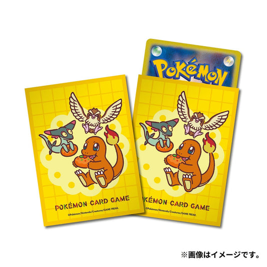 Pokémon Center Japan Exclusive Card Sleeves – Charmander & Friends Donut Time