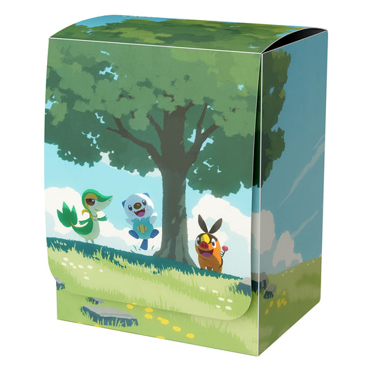 Pokémon Center Japan Exclusive Snivy, Tepig & Oshawott Deck Box – BW Starter Trio Design