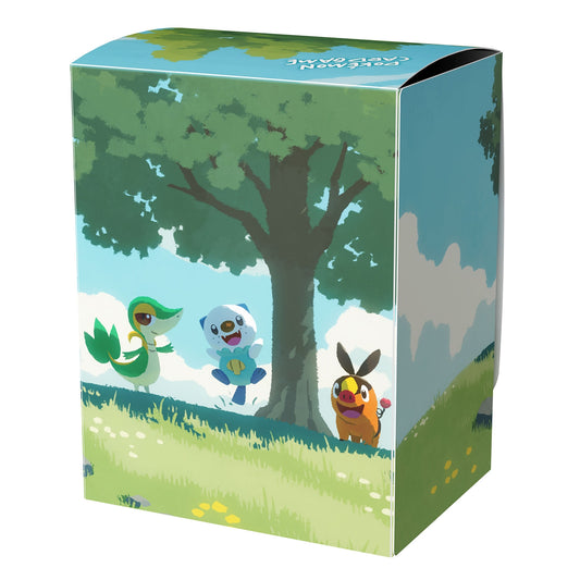 Pokémon Center Japan Exclusive Snivy, Tepig & Oshawott Deck Box – BW Starter Trio Design