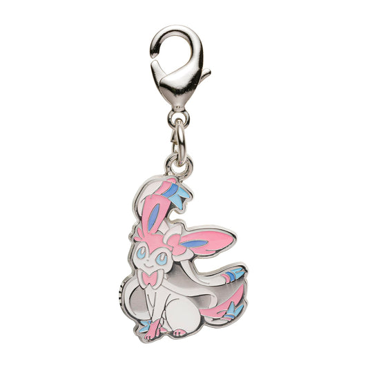 Pokémon Center Japan Exclusive Sylveon Metal Keychain Charm