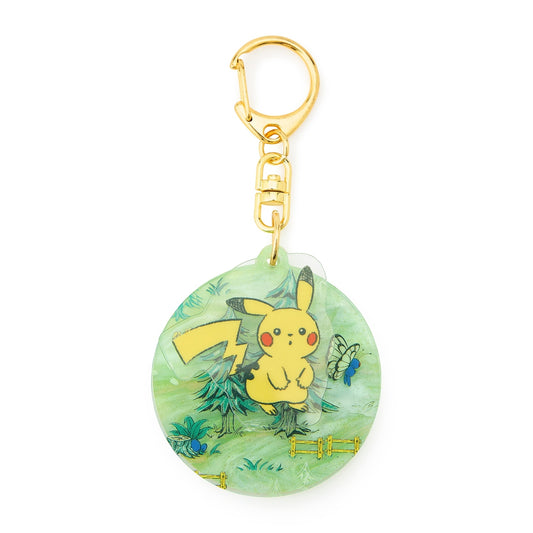 Pokémon Center Japan Exclusive P’atelier Pikachu Butterfly Keychain