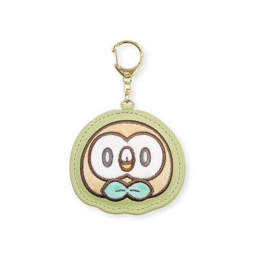 Pokémon Center Japan Exclusive Rowlet Fluffy Faux Leather Keychain