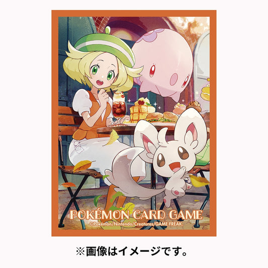 Pokémon Center Japan Exclusive Bianca & Munna Minccino Card Sleeves