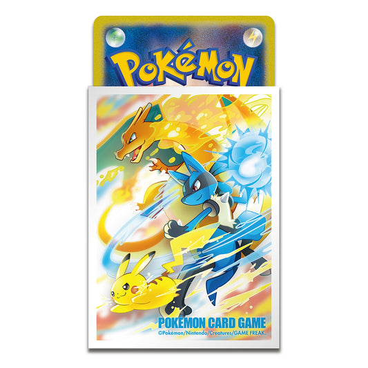 Pokémon Center Japan Exclusive Pikachu, Lucario & Charizard Trio Card Sleeves
