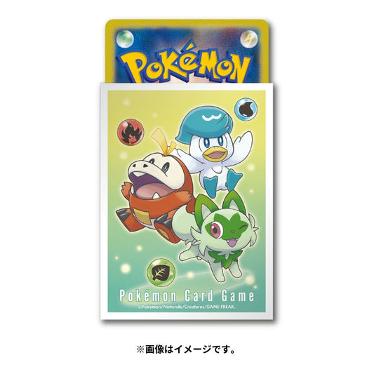 Pokémon Center Japan Exclusive Sprigatito, Fuecoco & Quaxly Card Sleeves