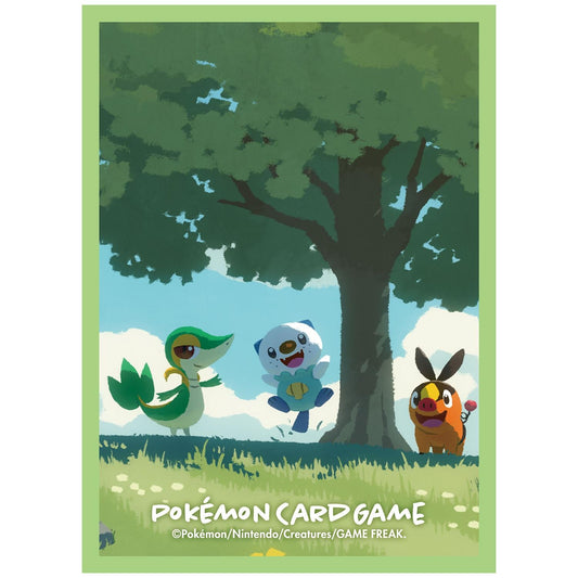Pokémon Center Japan Exclusive Card Sleeves - Snivy, Tepig & Oshawott
