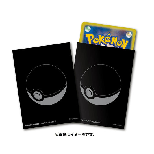 Pokémon Center Japan Exclusive Poké Ball Monochrome Card Sleeves