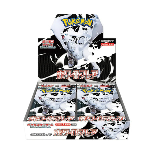 Pokemon Japanese SV11w White Flare & SV11b Black Bolt Sealed Booster Box
